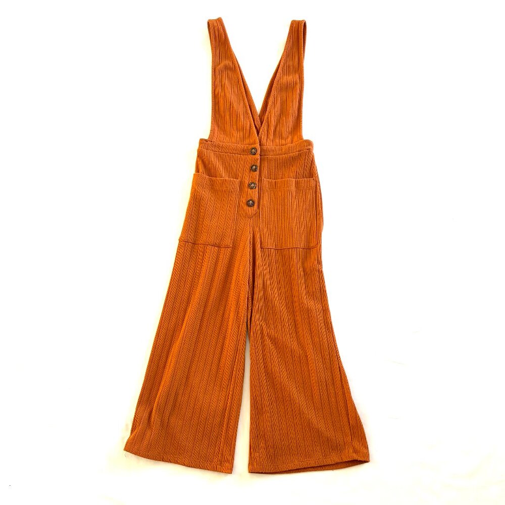 Vintage XS Sierra Sky jumpsuit burnt orange boho